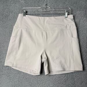 RBX Performance Shorts Womens XL White Active Compression Short